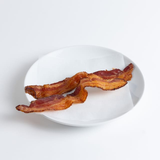 2 Slices of Bacon.
