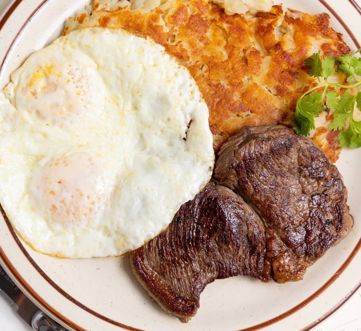 The Cowboy Breakfast Plate.